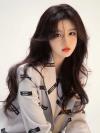 Natural Black Wavy Synthetic Lace Front Wig LG526