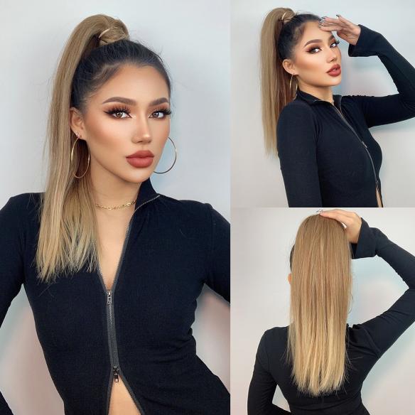 Ponytails Extensions Gold PE001
