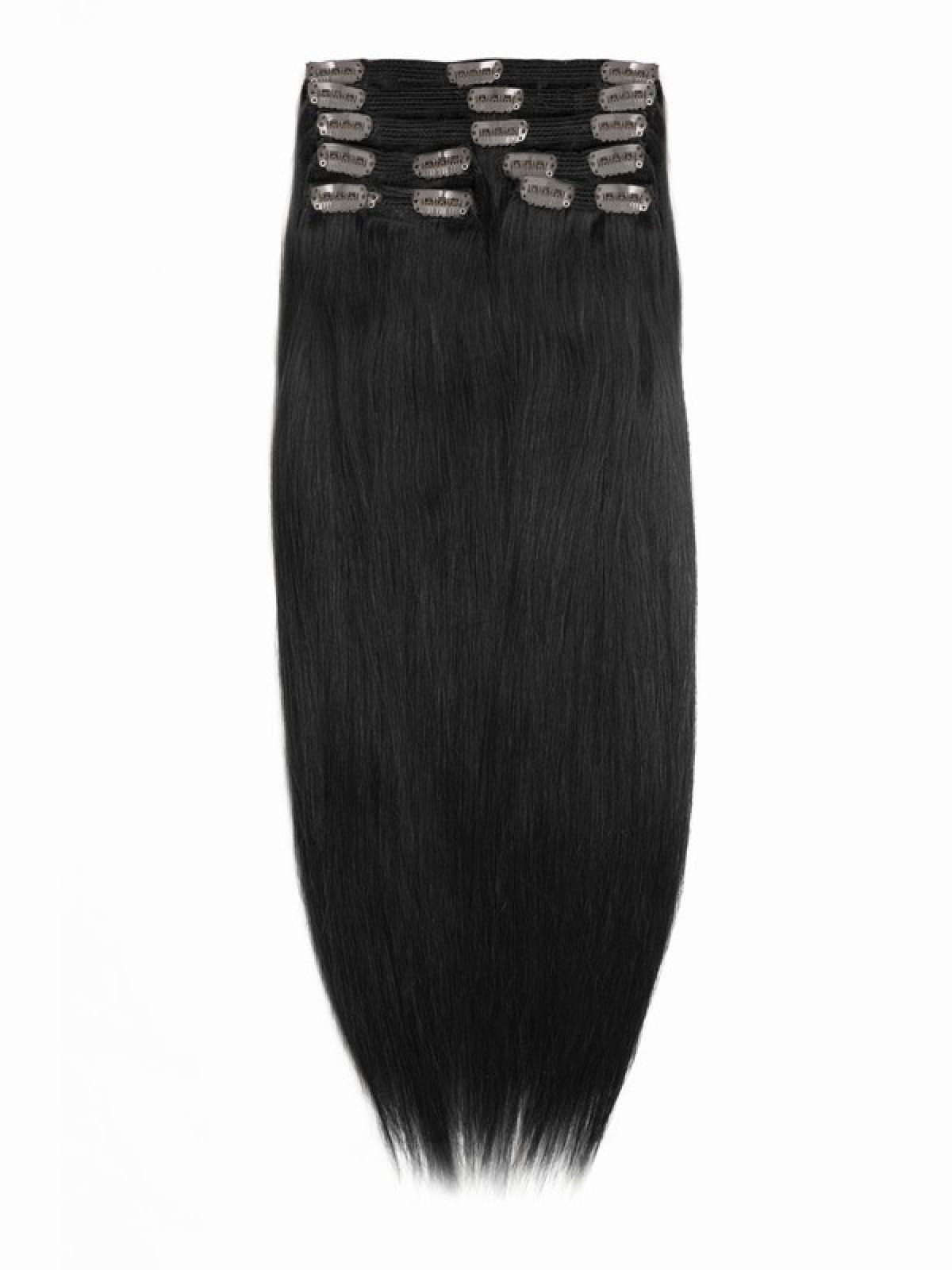 Black Clip In Hair Extensions