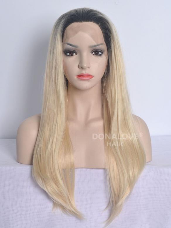 Human Hair Full Lace Wig Curly Ash Brown