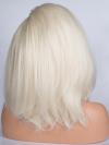 Light blonde Straight Shoulder length Lace Front Synthetic Wig-DQ014