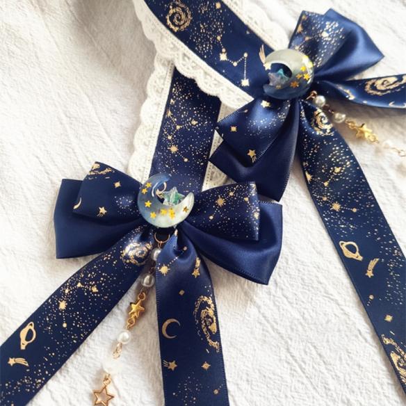 1 PC GALAXY LACE LOLITA HAIR BAND LH089