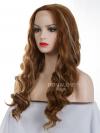 Human Hair Full Lace Wig Curly Ash Brown