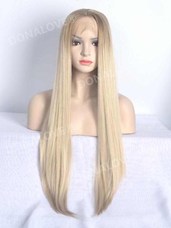 Brown Ombre Blonde Synthetic Lace Front Wig SNY108