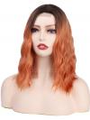 GRADIENT SHOULDER LENGTH WAVY MIDDLE PART LACE WIG MPL010