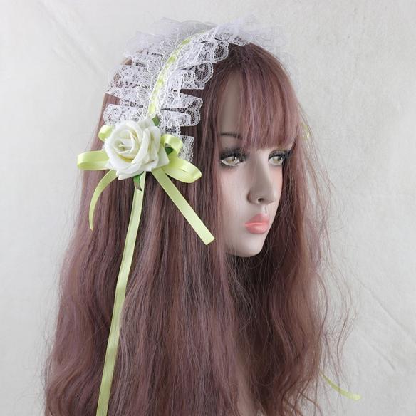 1pc Wood Rose Lolita Hair Band LH011