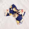 1 PC DARK BLUE BEAR LACE LOLITA HAIR CLIP LH100