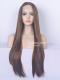 Brown bra strap length Curly Synthetic Lace Wig-SNY069