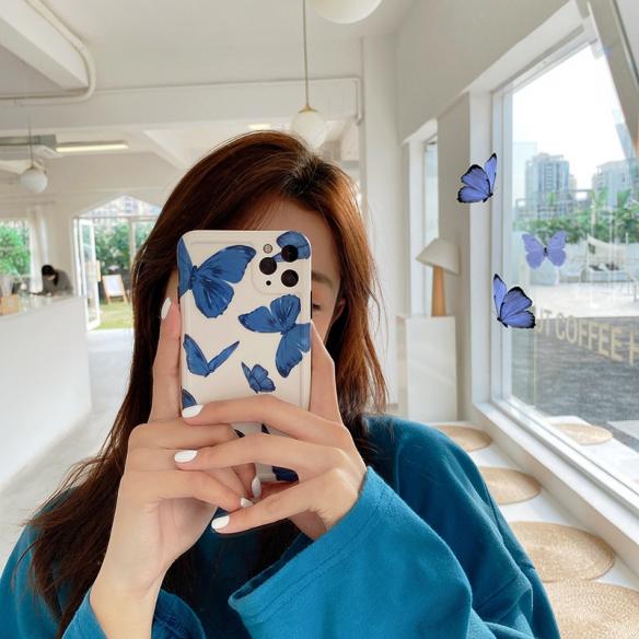 RETRO BUTTERFLY SHOCKPROOF PROTECTIVE DESIGNER IPHONE CASE PC104