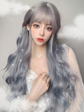 Fairy Gradient Long Wavy Synthetic Lace Front Lolita Wig LG568
