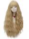 Blonde Long Wavy Synthetic Wefted Cap Wig WW013