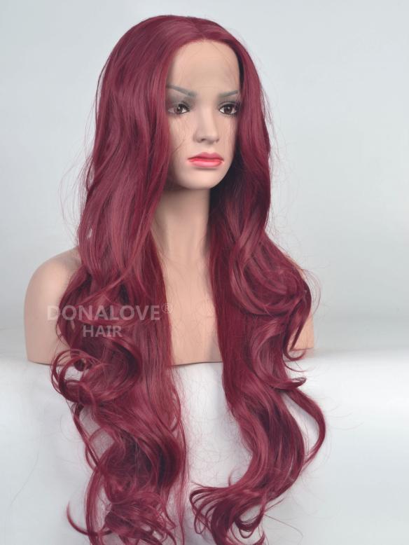 Human Hair Full Lace Wig Curly Ash Brown