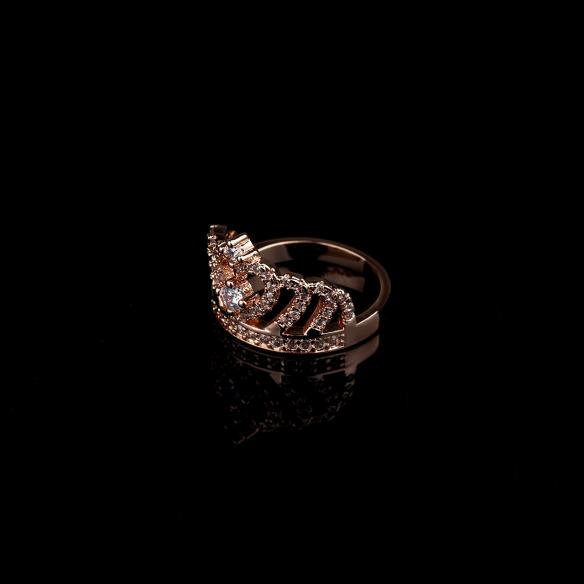 S925 CROWN RING A024