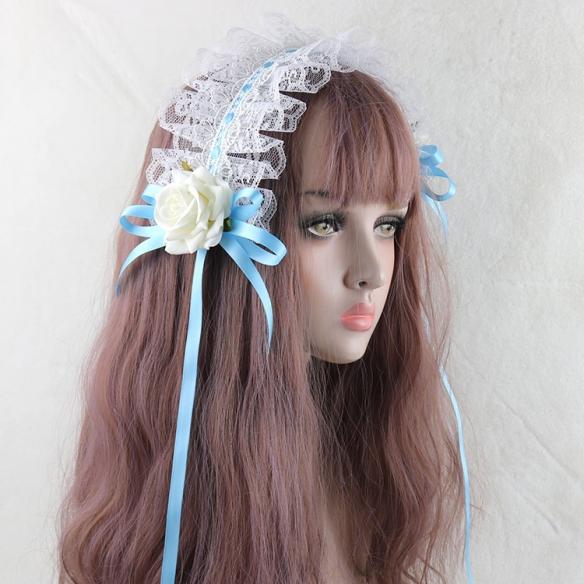 1pc Wood Rose Lolita Hair Band LH011