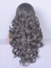 Human Hair Full Lace Wig Curly Ash Brown