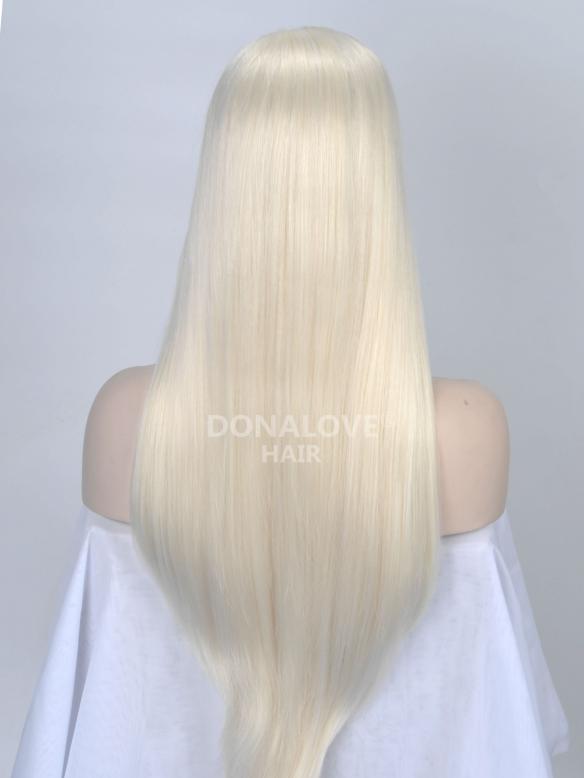 Human Hair Full Lace Wig Curly Ash Brown