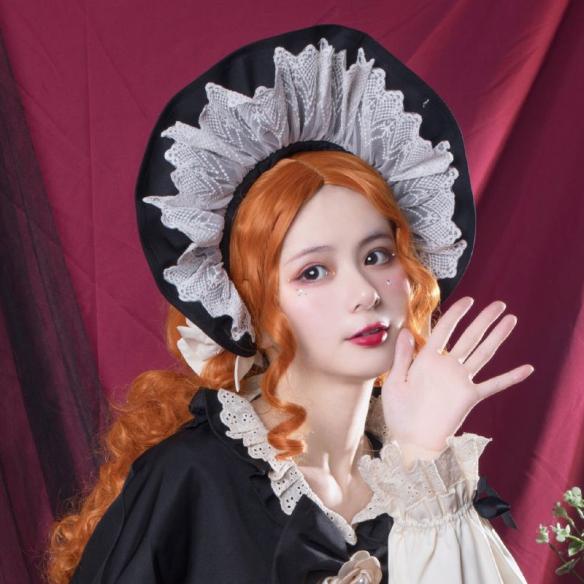 Dark Fairytale Bonnet~~Lolita Hair Band~LH169