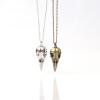PUNK CROW HEAD NECKLACE A021