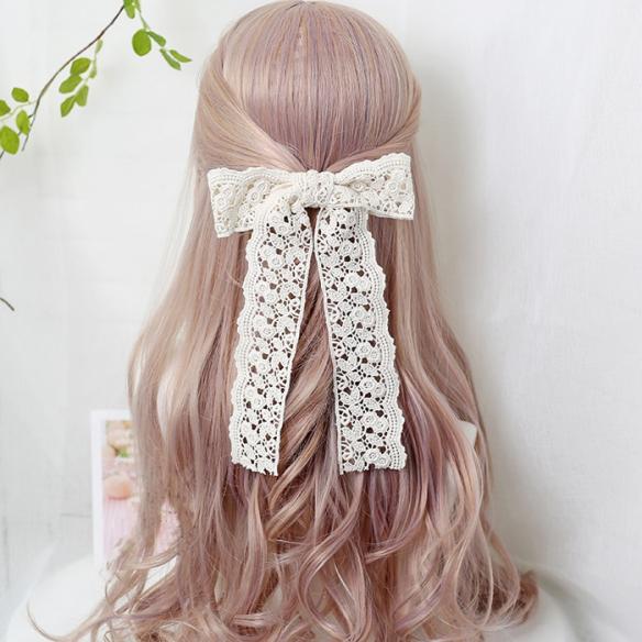 1 PC ROSETTE SWEET LOLITA HAIR CLIP LH025