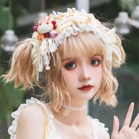 1 PC VANILLA ICE CREAM LOLITA HAIR BAND LH153