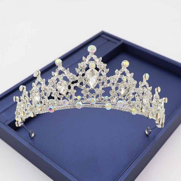 BAROQUE BRIDAL CROWN AC058