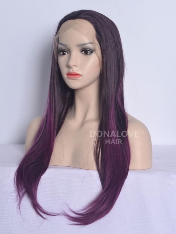 Human Hair Full Lace Wig Curly Ash Brown