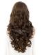 BROWN LONG CURLY SYNTHETIC LACE FRONT WIG SNY209