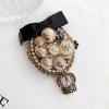 JK LOLITA BROOCH~CROWN CLOCK~JK012