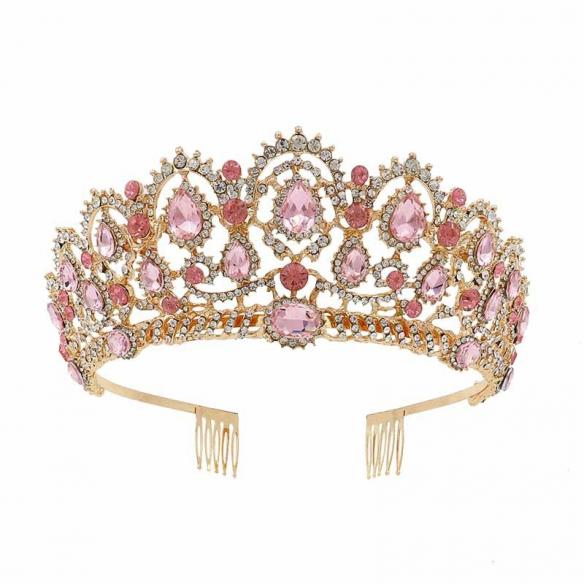 BAROQUE BRIDAL CROWN AC056