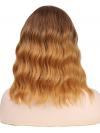 GRADIENT SHOULDER LENGTH WAVY MIDDLE PART LACE WIG MPL008