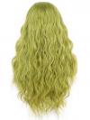 GREEN WAIST LENGTH WAVY SYNTHETIC WIG SNY366