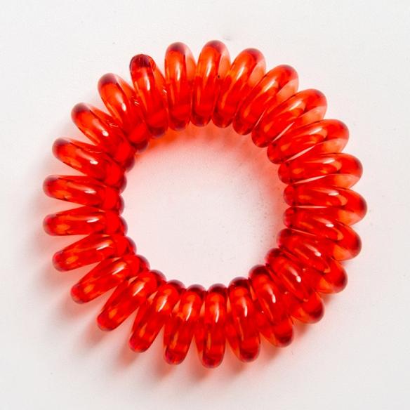 Spiral Hair Ties - Hair Coil-Phone Cord Hair Bands (6 pcs, Tiny) H001