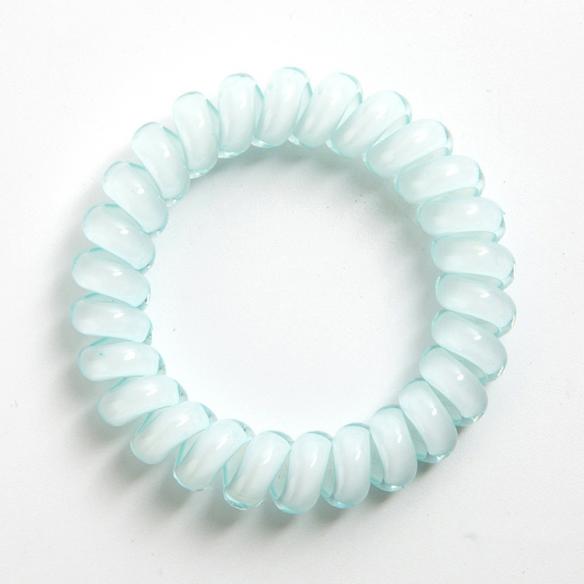 Candy Color Hair Ties-No Crease-Coil Hair Ties - (6 PCS, SMALL) H002